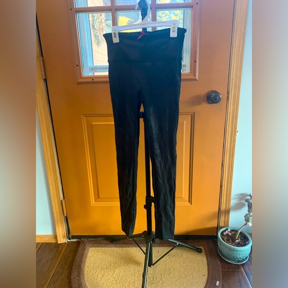 Spanx Leather Leggings - Picture 1 of 4